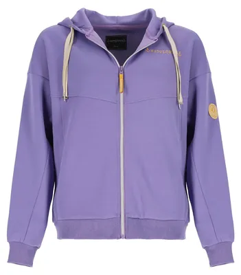 Produktbild von Wattlöper Damen Jacke Scuba mit Kapuze - Unifarbene Kapuzenjacke Scuba-Jacke in Lavendel-Flieder Größe L