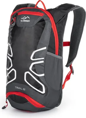 Produktbild von Fahrradrucksack Loap Trail 22 Schwarz-Rot Schwarz