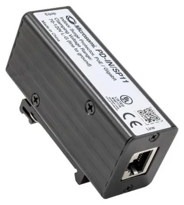 Productafbeelding van Microchip PD-IN/SP11 overspanningsbeveiliging - RJ-45 - Gigabit Ethernet