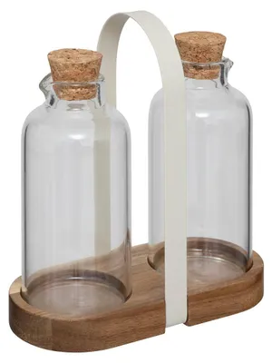 Obrázok produktu pre Fľaše na olej a ocot HARMONY, 2 karafy 300 ml