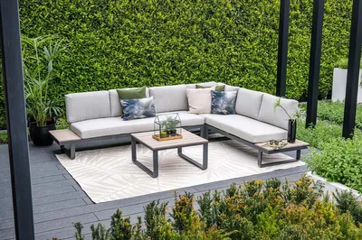 Productafbeelding van Masone lounge hoekbank - L-vorm - Garden Impressions