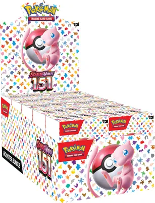 Zdjęcie produktu dla Pokémon TCG: Scarlet & Violet 151 – zestaw boosterów (angielski)