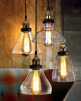Obrázok produktu pre Stropné závesné svietidlo Loft E27 Volteno Moon Amber