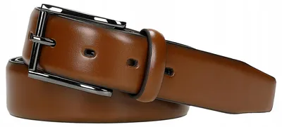 Image de Ceinture homme Wojas cuir marron boucle ouverte