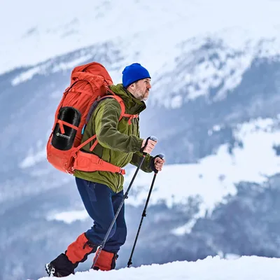 Obrázek produktu pro Ultralehký kempingový spací pytel pro dospělé – péřový spací pytel s kapucí (41 °F) – ideální pro outdoorové aktivity, turistiku a rybaření