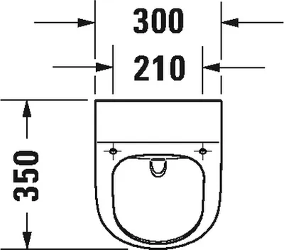 Produktbild von DURAVIT 2812309000 Urinal ME by Starck riml, Weiß/Weiß