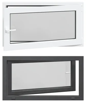 Obrázok produktu pre vidaXL Otočné a výklopné okno do suterénu RISOR, 110 x 70 cm
