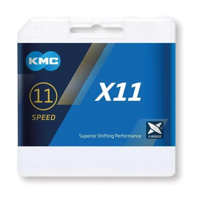 Produktbild von KMC Schaltungskette X11 Ketten silber/schwarz