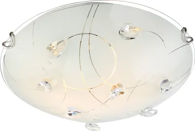 Immagine prodotto di Lampada da soffitto Cristalli Lampada da soffitto Lampada Globo BURGUNDY 40414-2