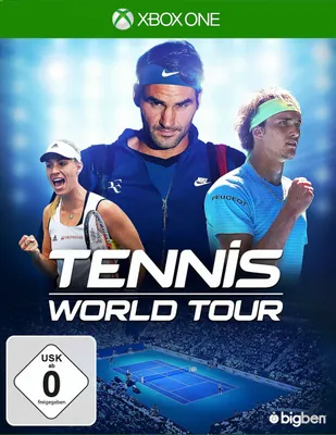 Produktbild von Bigben Interactive Tennis World Tour, Xbox One, Multiplayer-Modus, E (Jeder), Physische Medien