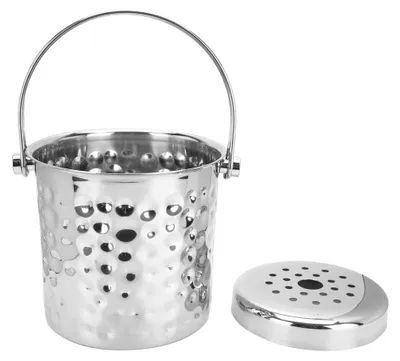 Immagine prodotto di Solidchoice - Secchiello per il ghiaccio con coperchio - Ideale per birra e champagne