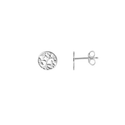 Produktbild von Xenox Damen Sterling Silber 925 Ohrstecker mit Baum des Lebens in silberfarben - Symbolic Power - XS2910