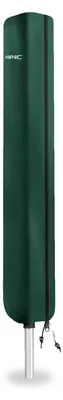 Productafbeelding van Wasdroogrekhoes - 420D stof met rits - Bescherming tegen weersinvloeden voor wasdrogers - Groen, 170x16x16 cm