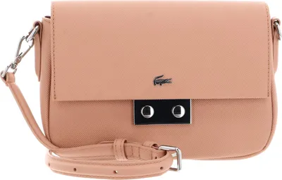 Image de LACOSTE sac à épaule bandoulière Flap Crossover Bag Latte saumon