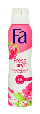 Produktbild von Fa Fresh & Dry 48H Deodorantspray Pfingstrosensorbet 150 ml