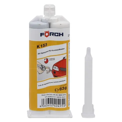 Produktbild von FÖRCH K153 2K-Highspeed PolyurethanKunststoffkleber - 0.063 KG