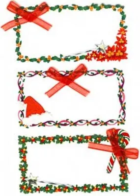 Produktbild von Festliche Geschenkaufkleber