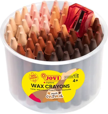 Produktbild von Jovi Jumbo Wax Crayons Wachse Body 60 Stück