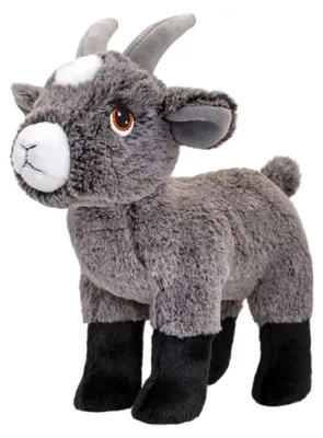 Produktbild von Keel Toys Plüschziege Kuscheltier 25cm - Bauernhof Tier Spielzeug