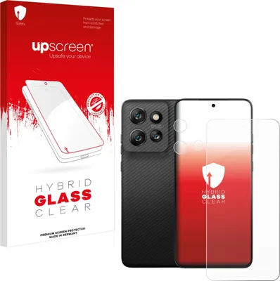 Produktbild von upscreen Schutzglas für Motorola ThinkPhone 25 (Display+Kamera) Schutzfolie Panzer Folie Glas Display Schutz klar