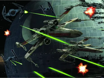 Produktbild von Star Wars - "Death Star Battle" Puzzle CD2120 (Einheitsgröße) (Bunt)