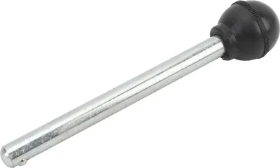 Productafbeelding van Gewichtsblokpen voor halterbanken, universele magnetische kogelknop, vervangingsvergrendelingsmechanisme voor fitnessapparatuur voor thuisgebruik, 10 x 100 mm / 0,4 x 3,9 inch