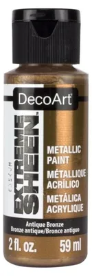 Immagine prodotto di DECOART Vernice a lucentezza estrema Colori acrilici effetto metallizzato 59 ml, Bronzo antico