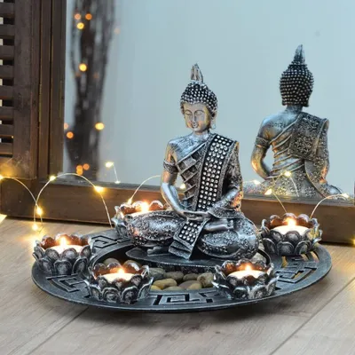 Produktbild von Buddha Teelichthalter