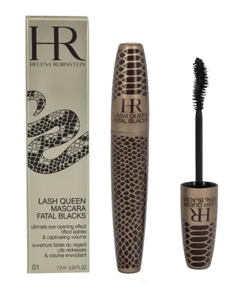 Produktbild von Helena Rubinstein Lash Queen Fatal Black, Schwarz, Black Black, Verlängerung, Volumengebend, Frauen, AQUA / WATER, PARAFFIN, POTASSIUM CETYL PHOSPHATE, CERA ALBA / BEESWAX, CERA CARNAUBA / CARNAUBA..., 7 ml