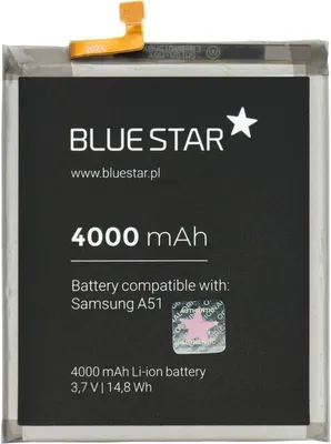 Immagine prodotto di Bluestar batteria di ricambio compatibile con SAMSUNG GALAXY A51 (A515F) 4000mAh Li-lon batteria di ricambio Accu EB-BA515ABY