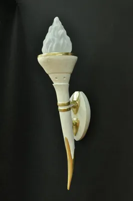 Produktbild von Design Fackel Wandleuchte Leuchten Wand Lampe Lampen Leuchten Fackel Klassische