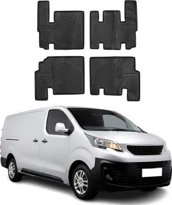 Produktbild von 2013-2021 Peugeot Expert Fußmatten TPE Schwarz 3 tlg