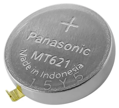 Produktbild von Citizen | Akku Panasonic Knopfzelle Batterie LiIon mit Fähnchen MT621