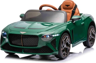 Produktbild von Elektrisches Kinderauto Bentley Bacalar 12V, grün, Türen öffnen nach oben, 2,4 GHz Fernbedienung, LED-Beleuchtung, USB/AUX-Anschluss, Federung, Lithium-Akku, 2 x 25W Motor, ORIGINALE Lizenz