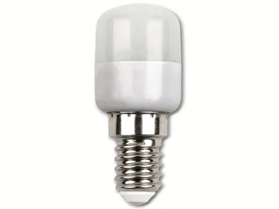 A single LED light bulb with a screw base is shown against a white background.