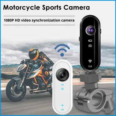 Produktbild von Multifunktionale Sportkamera Motorrad-Recorder WLAN-DV-Kamera 1080P Action-Anti-Mini-Kamera für Fahrrad-Videoaufnahmen