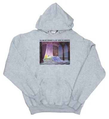 Produktbild von Disney - "Sleeping Beauty I'll Be There In 5" Kapuzenpullover für Herren BI6710 (L) (Grau)