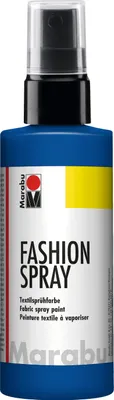 Produktbild von Marabu Textilsprühfarbe "Fashion Spray" marineblau 100 ml