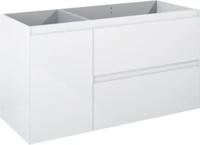 Obrázok produktu pre Kúpeľňová skrinka pod umývadlo Jungborn DECEM biela 1200 x 635 x 458 mm