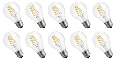 Produktbild von Spectrum E27 LED Lampe 6,8W 1450lm 3000K Warmweiß 230V 10 Stück