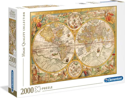 Immagine prodotto di Clementoni - Puzzle 2000 elementów Mapy Starożytności - Oryginalny produkt