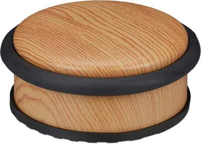 Immagine prodotto di Paraurti per porte a pavimento - Per porte pesanti - Acciaio inossidabile - Gomma