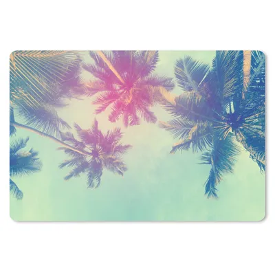 Produktbild von MuchoWow® Mauspad Mousepad Palmen - Palmenblätter - Sommer - Tropisch 27x18 cm - Mousepads - Maus Mat - Pad - Mausunterlage - Büroartikel - Desk Matten