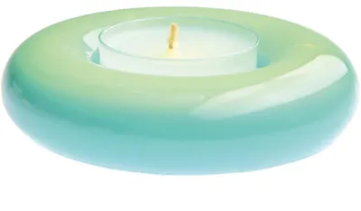 Produktbild von Silikon Gießform Teelichthalter Rund, Ø 8,5 x 2 cm / Außenmaß Silikonform Ø 9,2 x 2,3 cm