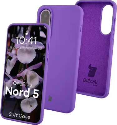 Produktbild von Bizon Soft Case OnePlus Nord 5 lila