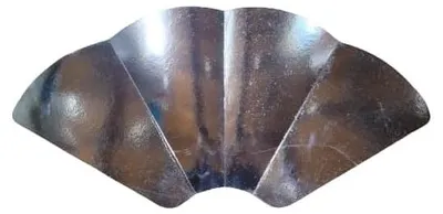 Faltbarer Sonnenspiegel 78x38 cm für schnelle Bräune
