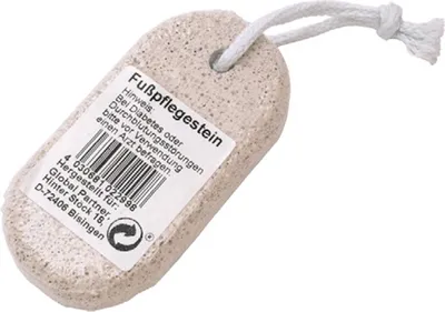Produktbild von Fußpflegestein Bimsstein Oval 10x5x2 cm