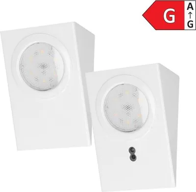 Immagine prodotto di Set di luci sottopensile MAKAN LED 2W, 180lm, 4000K, con interruttore touchless, bianco
