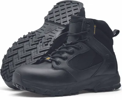 Produktbild von Shoes for Crews Defense Mid, Arbeitsschuhe (ohne Stahlkappe) Uni Stiefel mit rutschfester Außensohle, wasserfest Gr. 39