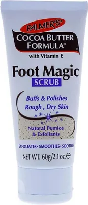 Immagine prodotto di Formula al burro di cacao di Palmer con vitamina E Scrub magico per i piedi 60g